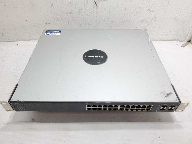 LinkSys SGE2000P 24-Port 10/100/1000 Gigabit Switch PoE |