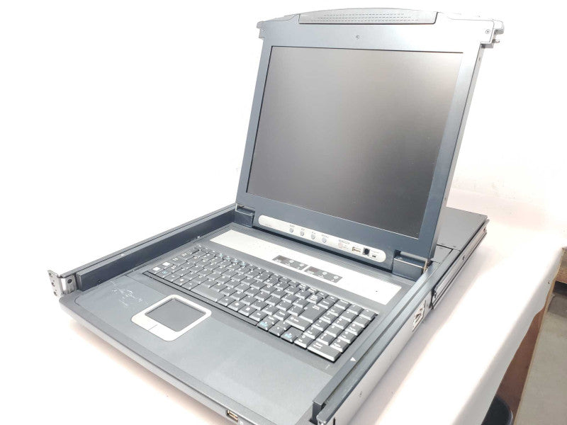 Iogear GCL1816 16-port 17\\" LCD Keyboard Combo Rackmount KVM Switch _