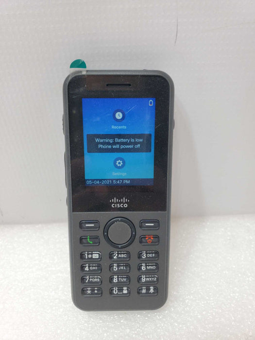 Cisco Wireless IP Phone CP-8821-K9 V09 with Battery _