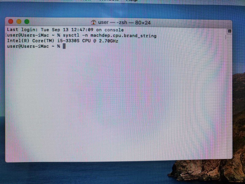 Apple iMac 2012 A1418 Core i5-3330S @ 2.7 GHz 8GB Ram 1TB HDD (