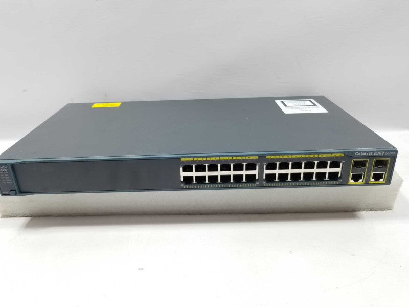 Cisco Catalyst WS-C2960-24TC-L 24-Ports Switch, FACTORY RESET ~