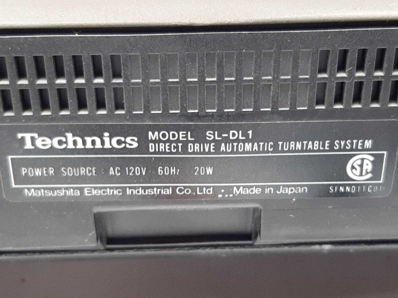 Technics SL-DL1 Direct Drive Automatic Turntable System +