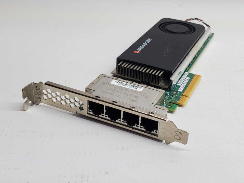 Broadcom BCM958802A8023 Quad Port Low Profile PCI-E X4 Network Card |