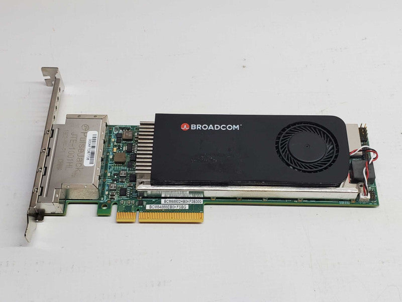 Broadcom BCM958802A8023 Quad Port Low Profile PCI-E X4 Network Card |