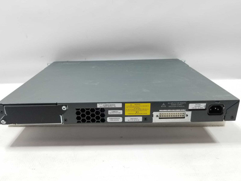 Cisco WS-C2960X-48FPS-L Catalyst 2960X 48Ports 4x1GE Gigabit Switch FCTY RESET ~
