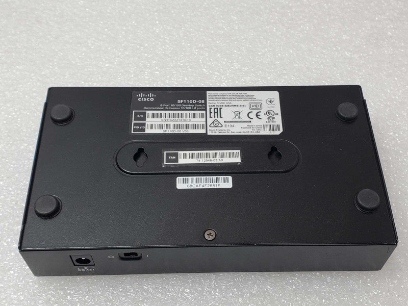 Cisco SF110D-08 8-Port 10/100 Desktop Switch  _