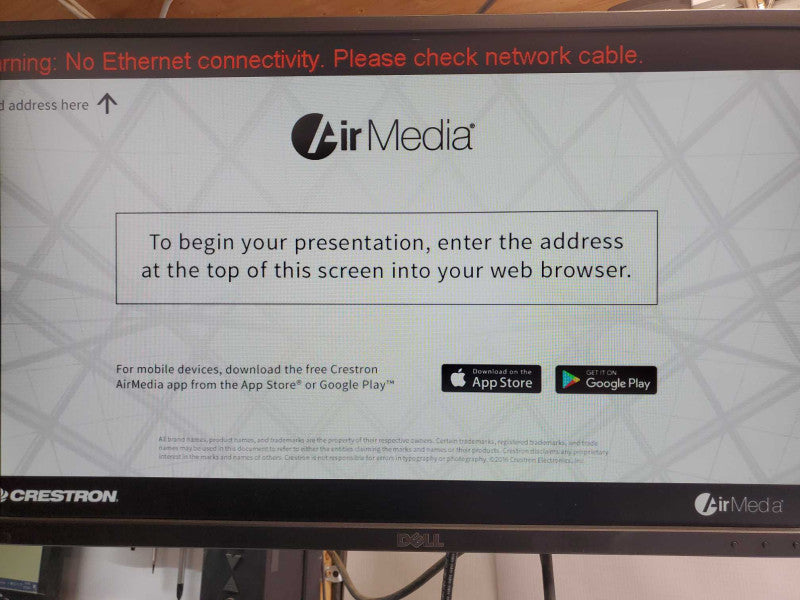 Crestron AM-100 Airmedia Presentation Gateway 6507044 _