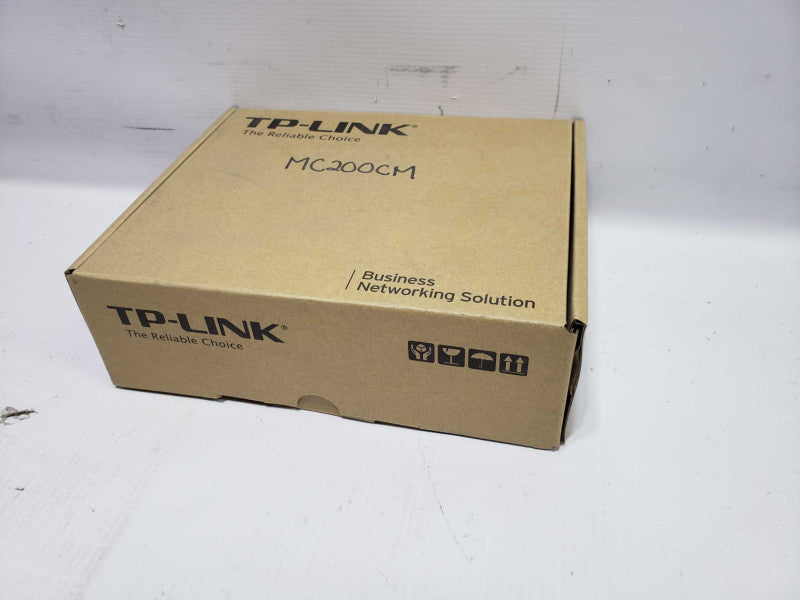 New in Box TP-Link MC200CM Media Converter [