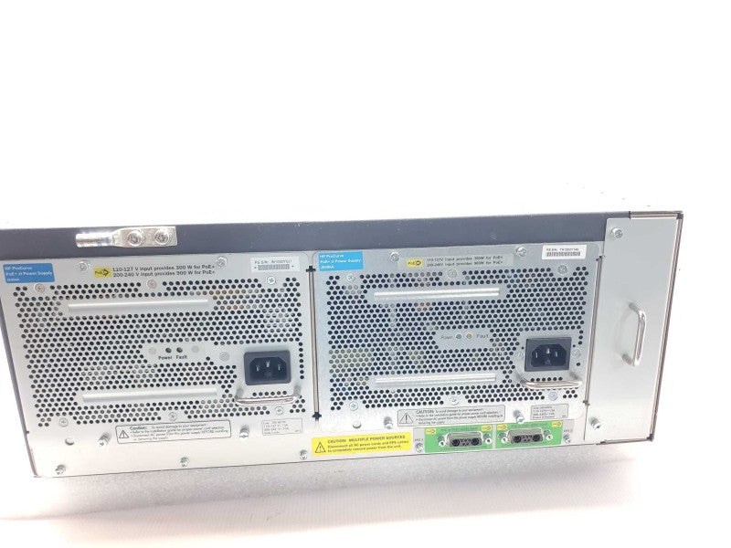 HP ProCurve 5406 zl J8697A Switch with 3x J9534A, 1x J9307A, 1x J9308A, 2x PSU _