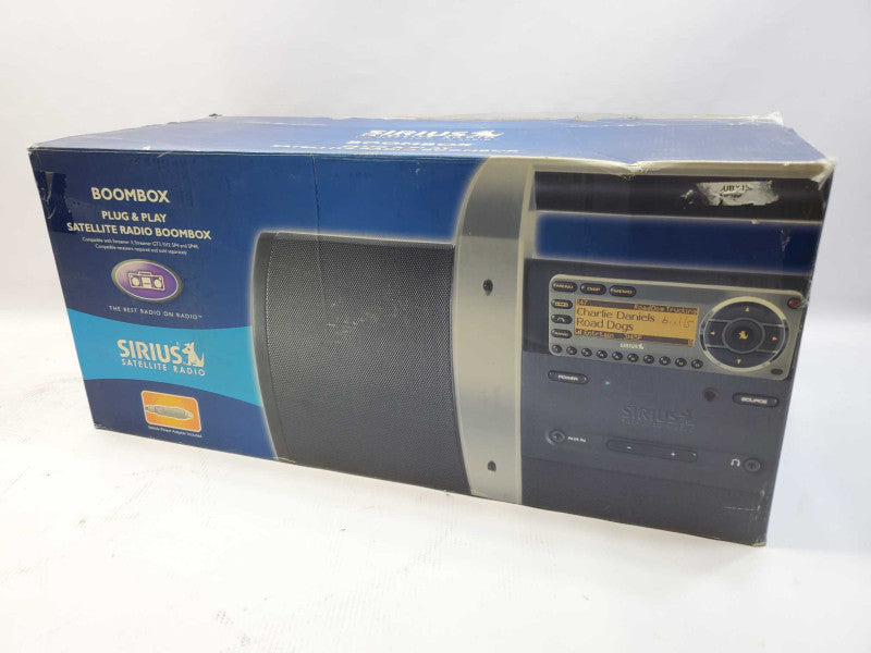 Sirius XM SUBX1 Portable Boombox & SIRIUS Radio (