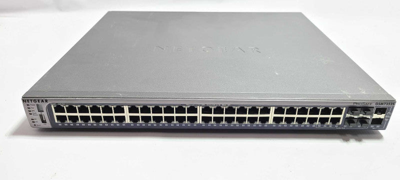Netgear GSM7352S V2 ProSafe 48Port 4xSFP Gigabit L3 Managed Network Switch $