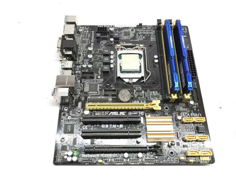 Asus Q87M-E i5-4590T 2GHz 8GB RAM Motherboard LGA 1150 Micro ATX NO IO Shield