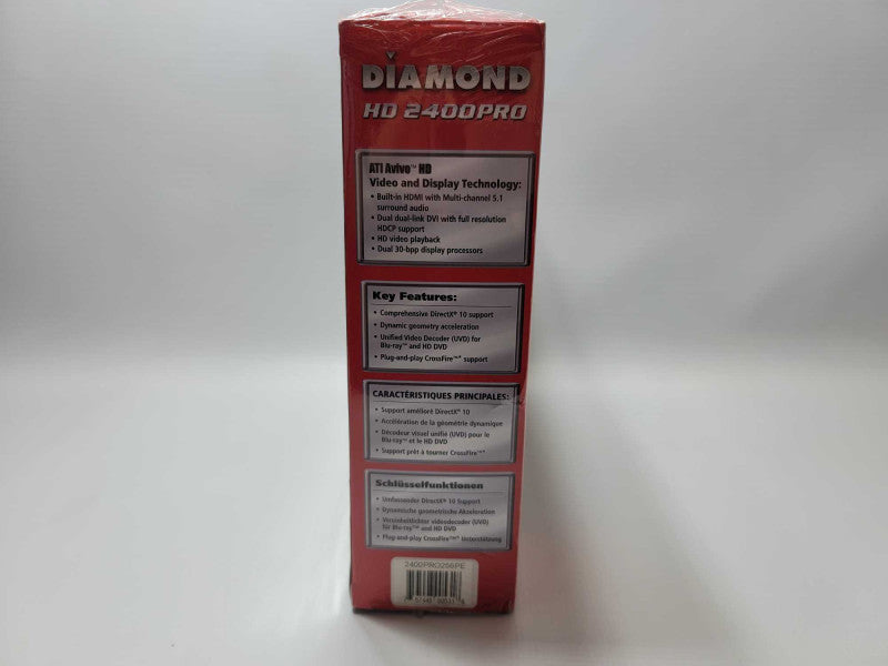 New DIAMOND ATI Radeon HD 2400PRO 256MB DDR2 -