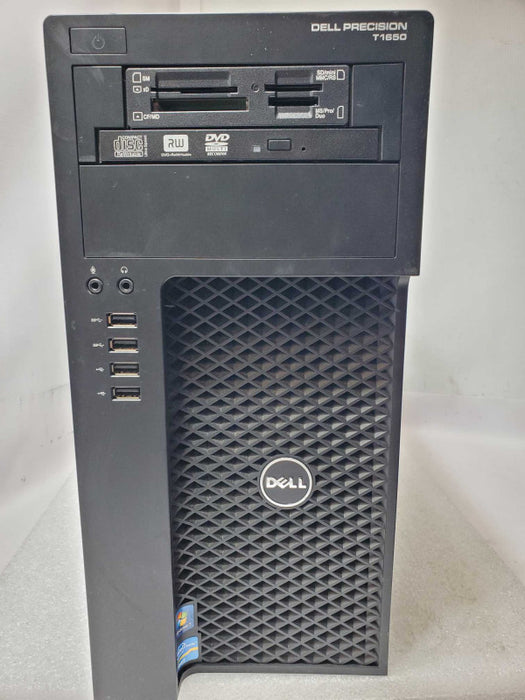 Dell Precision T1650, Xeon E3-1240v2 3.4GHz, 4GB RAM, No HDD/GPU/Caddies _