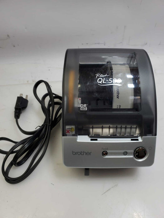 Brother P Touch QL-500 Label Thermal Printer  )