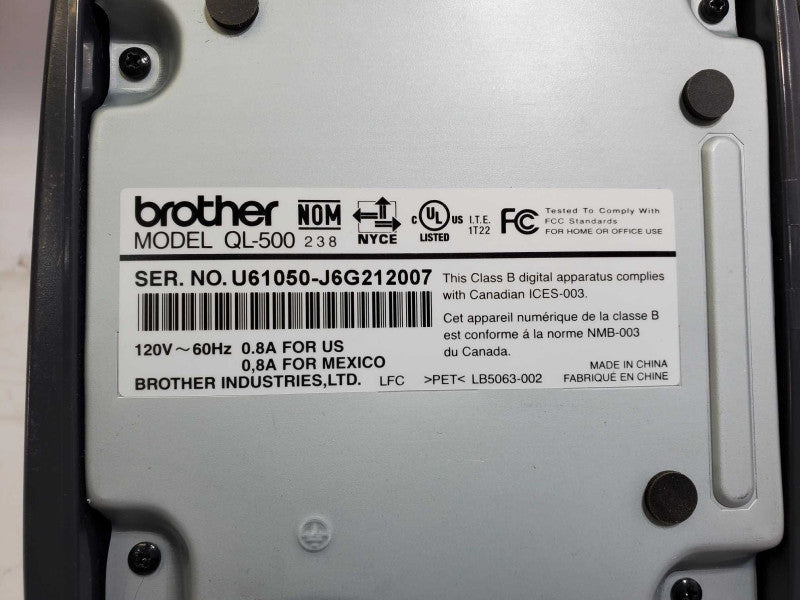 Brother P Touch QL-500 Label Thermal Printer  )
