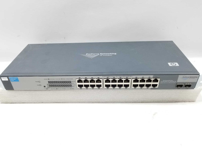 HP J9028-60001 ProCurve 1800-24G Switch J9028A, FACTORY RESET ~