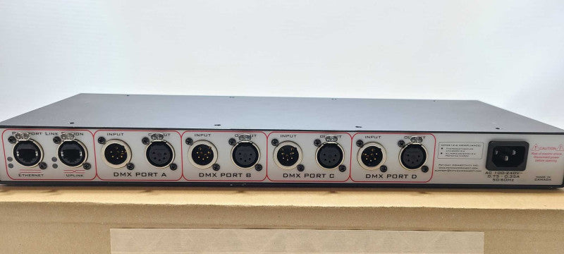 PATHWAY 6301 4-PORT DMX Manager Plus! with XLR5 Connectors QTY $