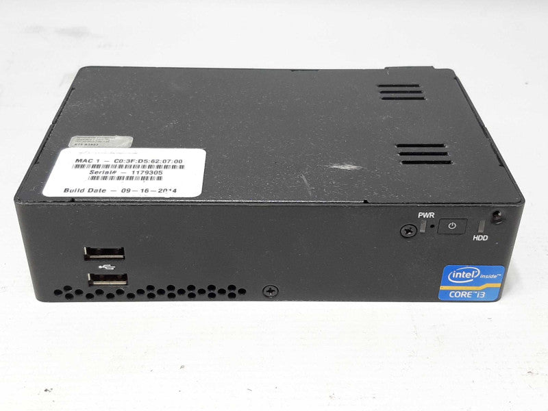Black Box Mini PC i3-3217U @ 1.8GHz 4GB RAM - No SSD +
