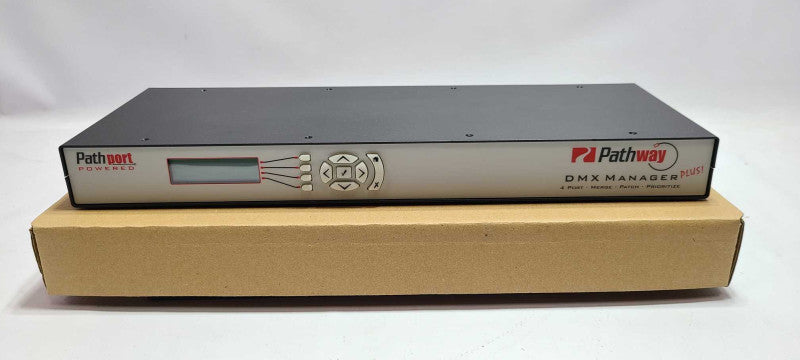 PATHWAY 6302 | 4-PORT DMX Manager Plus! with Terminal Strips Read Notes$