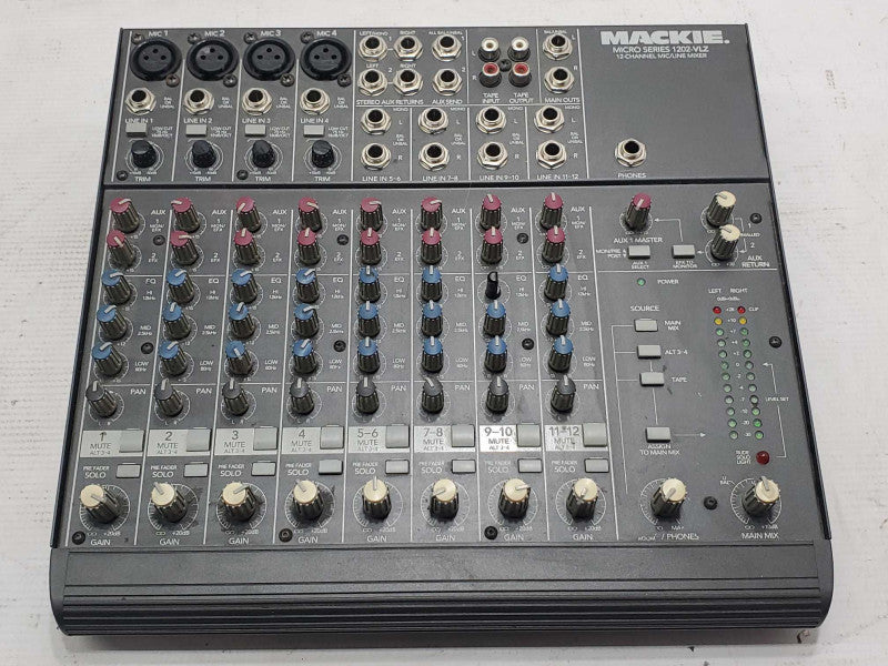 Mackie 1202-VLZ PRO 12-Channel Mic/Line Mixer (AS-IS) |
