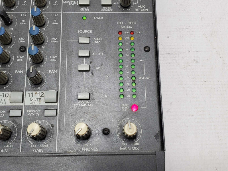 Mackie 1202-VLZ PRO 12-Channel Mic/Line Mixer (AS-IS) |
