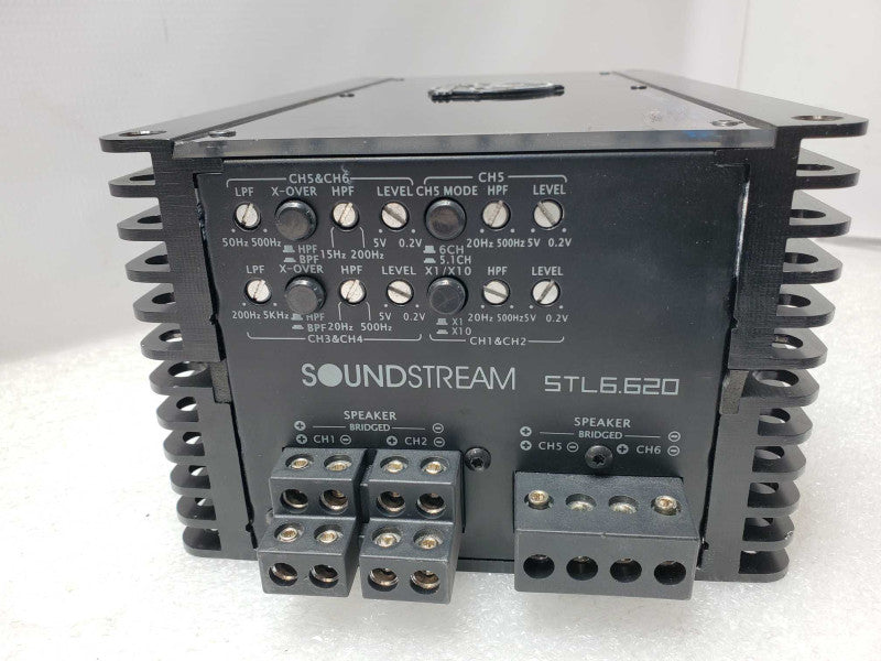 Soundstream STL6.620 6-Channel Amplifier (Black) _