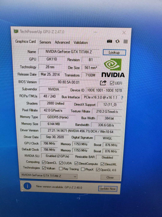 NVIDIA GeForce GTX TITAN Z _ tested )
