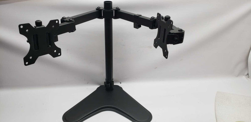 Dual monitor arms w/ stand / unknown model #