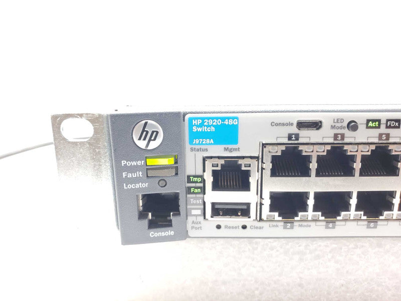 HP J9728A Aruba 2920-48G 48-Port Gigabit Ethernet Switch _