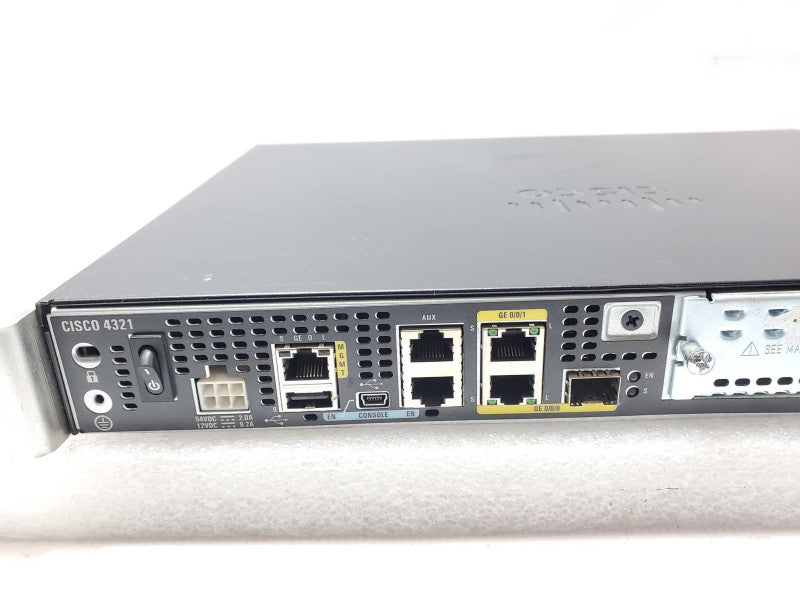 CISCO ISR4321/K9 V05 Gigabit Router, Untested, for parts, AS-IS, Read _