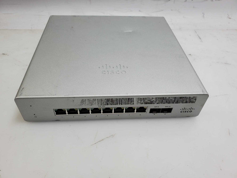 Cisco Meraki MS120-8FP-HW 8-Port PoE Ethernet Switch Claimed )