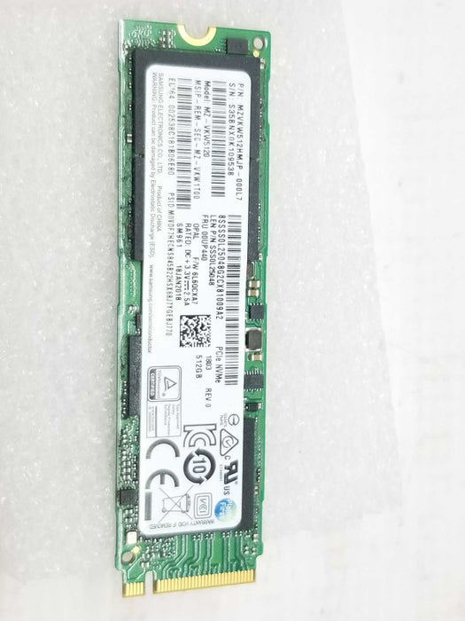 HP Samsung 512GB M.2 NVMe Solid State MZ-VKW5120 / MZVKW512HMJP-000L7 ~