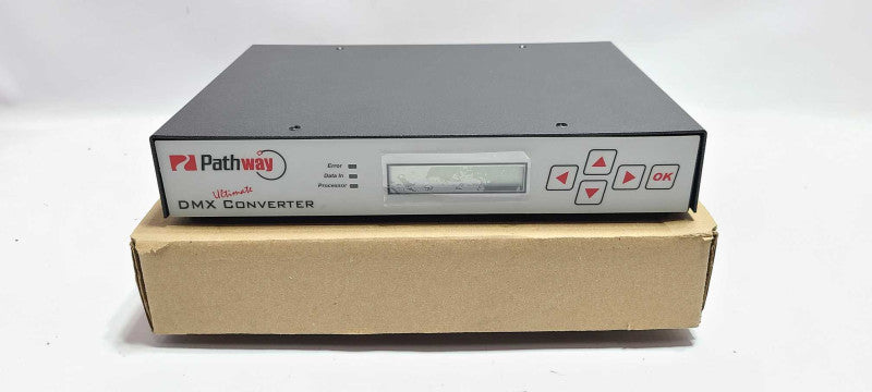 Pathway Model 8680 DMX Tabletop Ultimate Converter READ QTY $