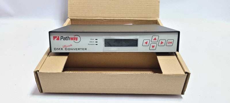 Pathway Model 8680 DMX Tabletop Ultimate Converter READ QTY $
