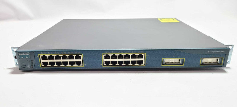 Cisco Catalyst WS-C3550-24-SMI 3550 24-Port Ethernet + 2x SFP Ports Switch $