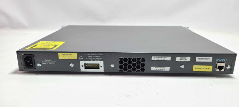 Cisco Catalyst WS-C3550-24-SMI 3550 24-Port Ethernet + 2x SFP Ports Switch $