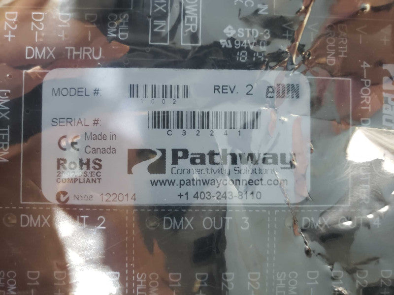 NEW Pathway Connectivity 1002 eDIN 4-way Opto-Splitter [