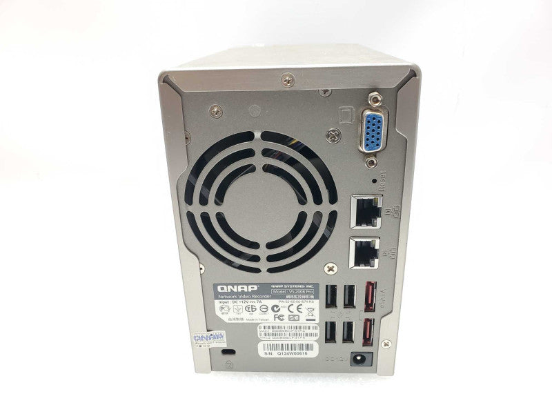 QNAP VioStor VS-2008 Pro Network Video Recorder No HDD UNTESTED AS-IS _