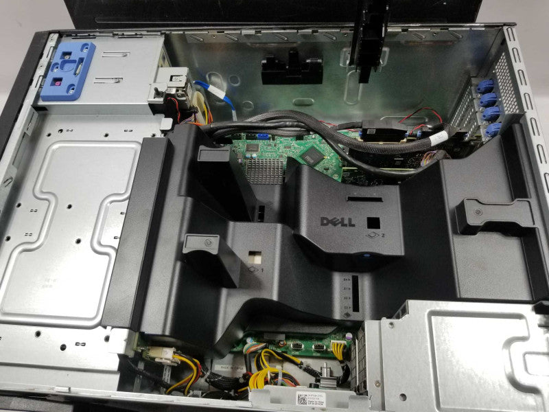 DELL PE T410, 1x XEON E5520 2.27GHz/6GB DDR3, PERC S300, 3x 300GB HDDs ~