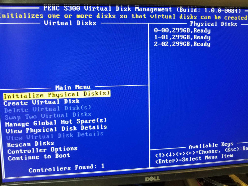 DELL PE T410, 1x XEON E5520 2.27GHz/6GB DDR3, PERC S300, 3x 300GB HDDs ~