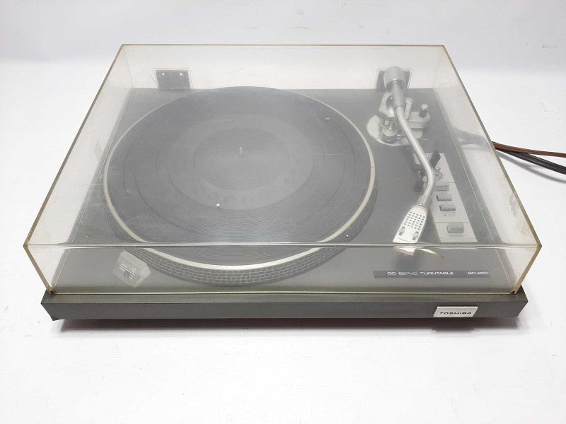 Vintage TOSHIBA DC Servo Belt Drive Turntable SR-250 Vinyl Player +
