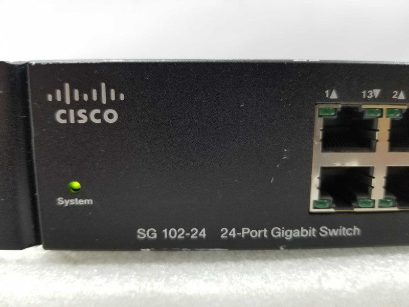 Cisco SG102 24-Port GbE + 2 SFP Layer 2 Unmanaged Network Switch SG102-24 ~