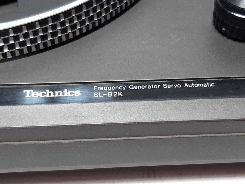 Vintage Technics SL-B2K Frequency Generator Servo Turntable System Vinyl Playe +
