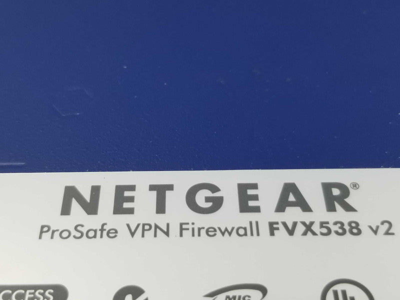 Netgear FVX538 ProSafe VPN Firewall fvx538 v2 8 Ports ~