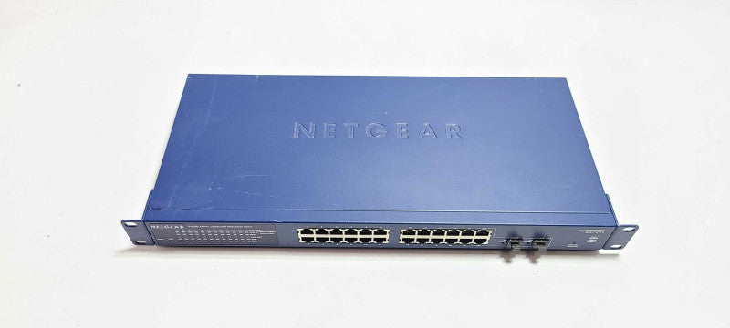 NETGEAR PROSAFE 24-PORT 2xSFP Port 10/100/1000 Smart Switch GS724T V3  $