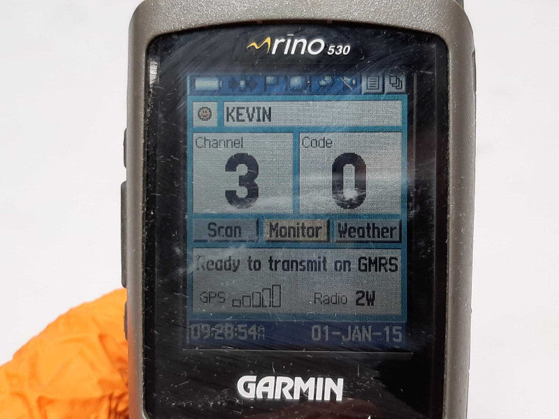 Garmin Rino 530 Handheld GPS 2 Way Radio +