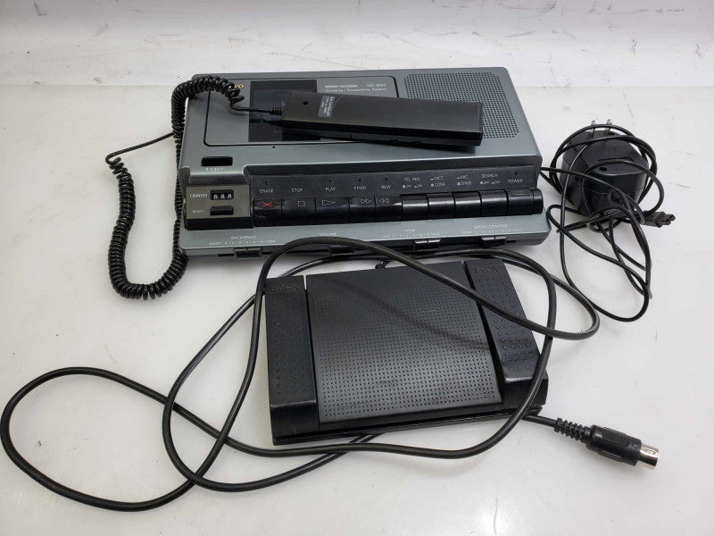 Sanyo TRC 8800 Standard Cassette Transcribing System w/ Power adapter_ AS-IS )