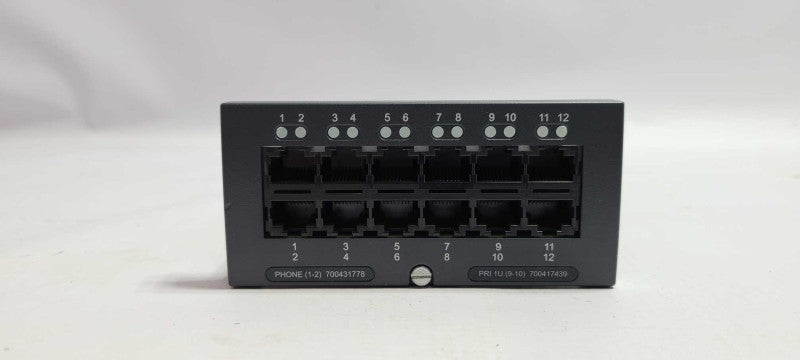 Avaya IP 500 Analog Phone (1-2) Base Card 700431778 w/ 700417439 Trunk Card $