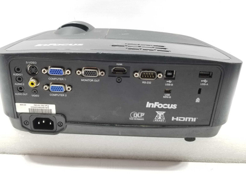 InFocus IN126a WXGA Conference Room Projector, 1128hrs Lamp Use ~